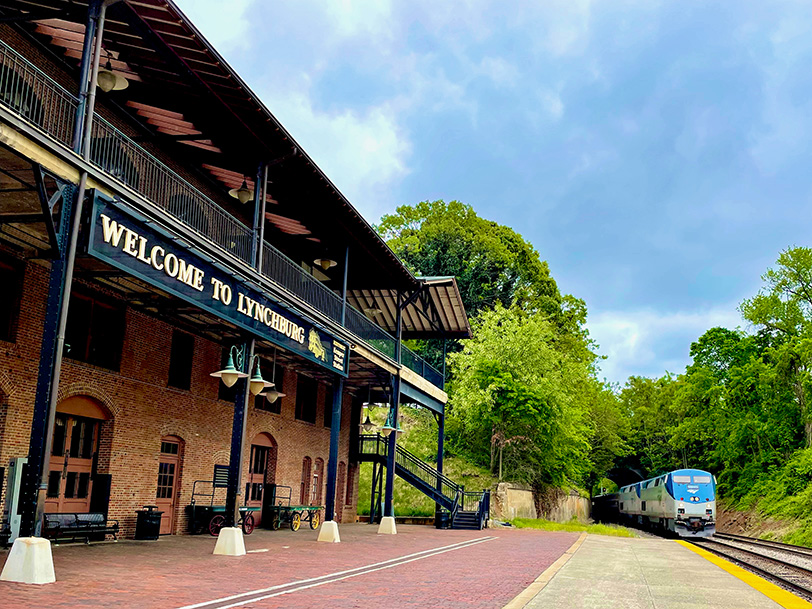 Lynchburg, Virginia Train Station