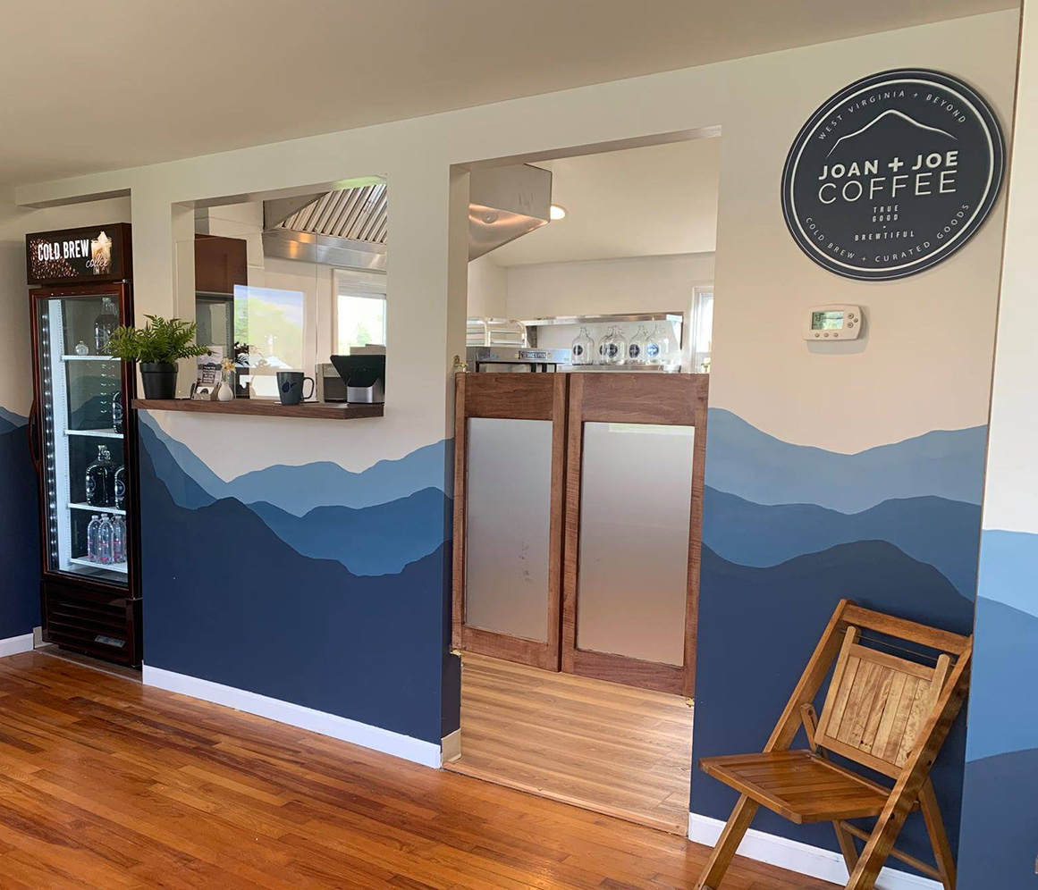 Coffee shop connected to fiber internet located in Charles Town, West Virginia. 