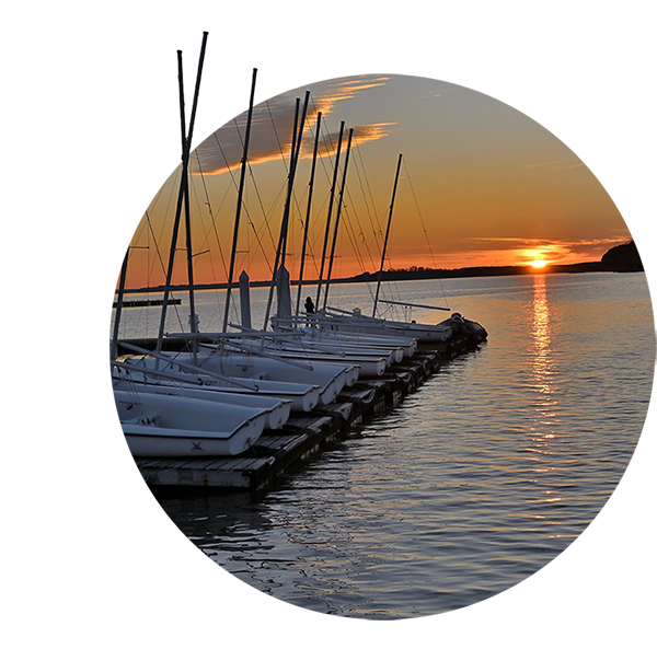 Boats on a dock