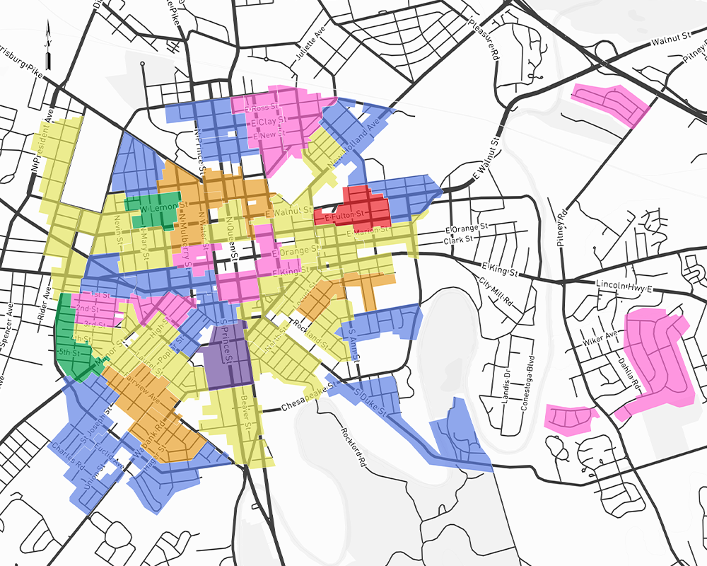 Lancaster Map